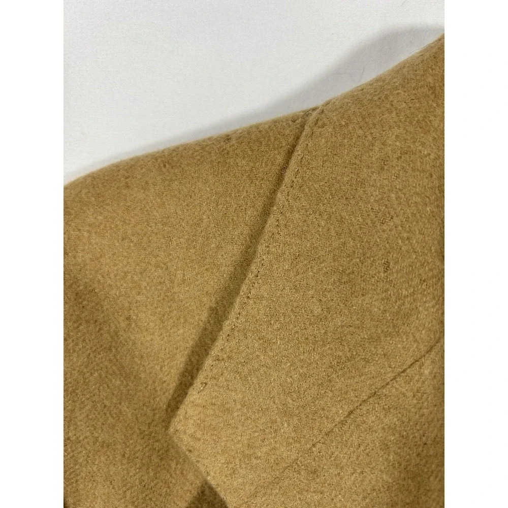 Hart Schaffer & Marx Men's 100% Camel Hair Blazer Size 40 Vintage Classic Casual